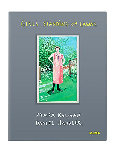 Girls Standing on Lawns